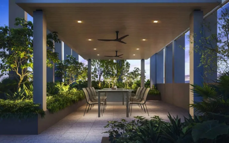lentor central residences sky pavilion with bbq