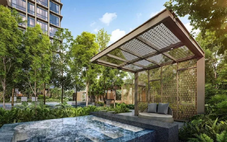 lentor central residences spa pavilion with massage pool